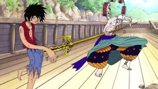 Thần Enel bị đấm bay đi, pha đánh nhau hài hước của luffy!