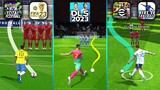 DLS 23 vs eFootball 23 vs Total Football vs Vive Le vs FIFA Mobile World Cup | Realistic Freekick