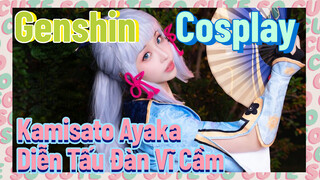 [Genshin, COSPLAY] Kamisato Ayaka, Diễn Tấu Đàn Vĩ Cầm