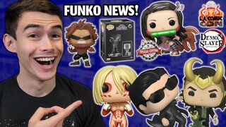 Funko News: New LACC 2022 Demon Slayer Exclusive | Winter Convention 2022 | Funko NFT Delay Updates!