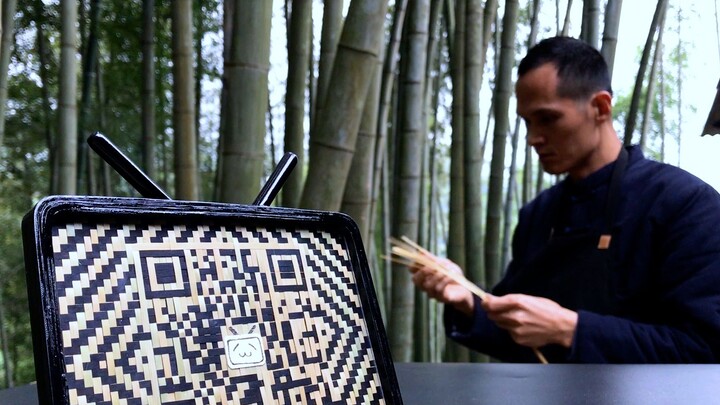 [DIY]How to make a QR code with Bamboos?