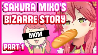 Sakura Miko & her Mom's Bizarre French Hotel & Restaurant Story Part 1【Hololive】Miko's Mom