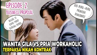 Drakor yang lagi viral, ALUR CERITA DRAMA KOREA, BUSINESS PROPOSAL EPISODE 2