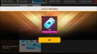 [Garena Free Fire] Hướng Dẫn Cách Kiếm Nhiều Nước Dừa Và Vé Quay Kim Cương Miễn Phí.