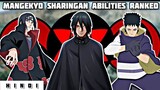 Strongest Mangekyo Sharingan Abilities Ranked | Naruto | Sora Senju