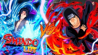 ITACHI VS SASUKE BUT IT'S IN SHINDO LIFE ►◄ SHINDO LIFE