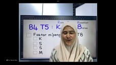 SAINS F5 FAKTOR MEMPENGARUHI TINDAK BALAS