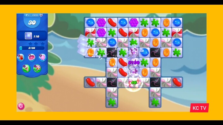 CANDY CRUSH SAGA LEVEL 2090 NEW VERSION NO BOOSTER