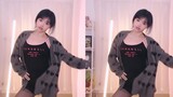 [Good morning Qiqi] "Hot issue" sweater dress live dance recording