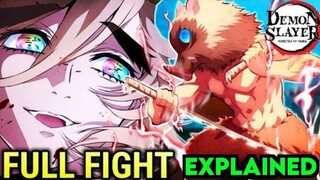Douma Vs Inosuke Full Battle Explained | Demon Slayer Season 4 ep 9 Explain | Infinity Castle Arc
