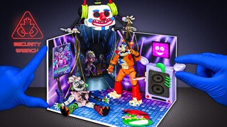 XÂY CĂN PHÒNG FNAF BẰNG POLYME VÀ BÌA CỨNG