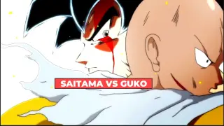 WHAT IF SAITAMA VS GUKO WHO WILL WIN??😱🔥🔥 PINIY FUNNY DUB😂😂