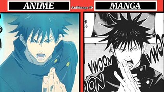 ANIME VS MANGA JUJUTSU KAISEN SEASON 2 EPISODE 11