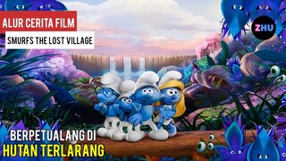 MAKHLUK BIRU YANG TERBUAT DARI TANAH LIAT || Alur Cerita Film Smurfs The Lost Village (2017)