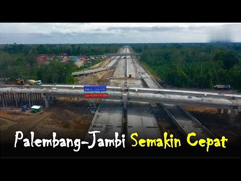 Seksi 1 Progres 94%, Tol Baleno Siap Urai "Benang Ruwet" Palembang-Jambi!