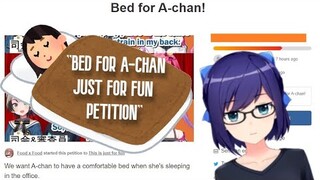 The Bed For A-chan Just For Fun Petition