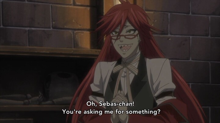 Sebastian asks Grell for help