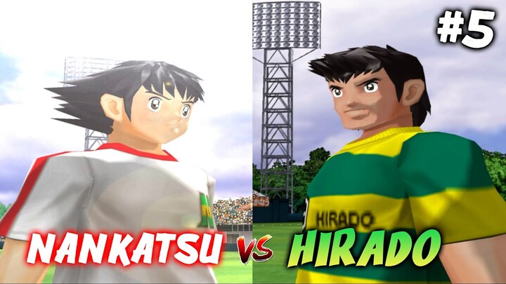 Melawan Benteng Kuat Pertahanan Hirado -  Captain Tsubasa PS2