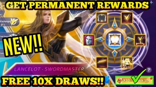 FREE SKIN + FREE DRAW! SWORDMASTER LANCELOT EVENT (Release) - MLBB