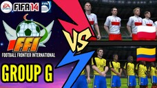 FIFA 14: FFI World Cup 2023 | Poland VS Colombia (Group G)