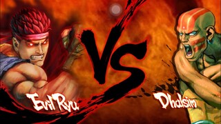 Evil Ryu vs Dhalsim-Gameplay-Android-iOS