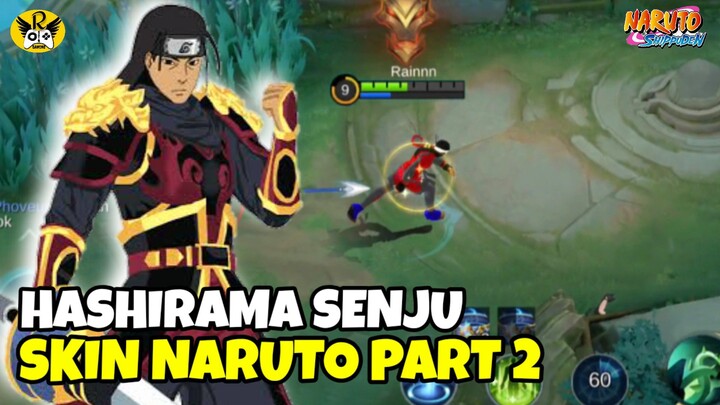 Ketika Dewa Sinobi Hashirama Senju Muncul Di Land Of Down - Skin Collab Mlbb X Naruto