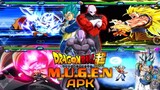 DBZ Mugen Apk For Android With New Goku Ultra Instinct DOWNLOAD