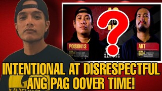 APOC SINAGOT ANG ISSUE NA BIAS ANG PAGKAKAPANALO NI POISON13 KAY AKT | FLIPTOP