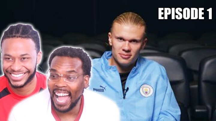 Americans React to Man City - Together: Treble Winners Ep 1