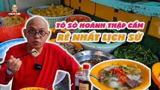 Ăn mười mấy tô hủ tiếu bánh canh mà chỉ tốn có 10 ngàn đồng, Color Man buồn nhiều hơn vui