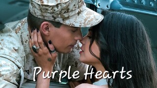 Purple Hearts - 2022 | Sofia Carson, Nicholas Galitzine | Army Love Story / Romance Hollywood Movie