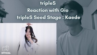 tripleS Reaction with Gio tripleS Seed Stage : Kaede