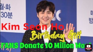 Kim Seon Ho Special Birthday Gift from Fans