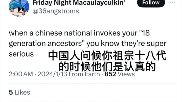 给外国网友一点中式骂人的小震撼