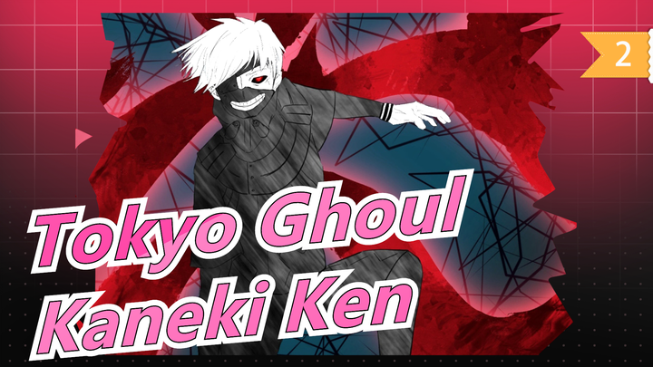 Tokyo Ghoul | Belajar Cara Menggambar Tokyo Ghoul Kaneki Ken Dalam 5 menit_2