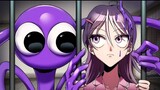 Rainbow Friends Animation(Purple sad back story💜)