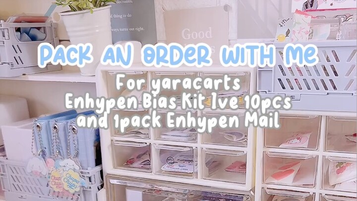 POWM: Engene Bias Kit, Ive 10pcs Set and Enhypen Mail Stickers shop @ KawaiiMe Cart