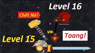 EvoWars.io - #127 : Level 16 "Đập Nhầm" Đối Thủ Level 15 và Cái Kết Đắng ...!