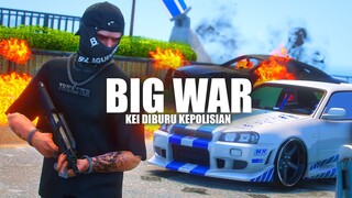 HUKUMAN MATI DIDEPAN MATA ! PERANG BESAR !! KEI DIBURU POLISI SATU KOTA !!! GTA 5 ROLEPLAY