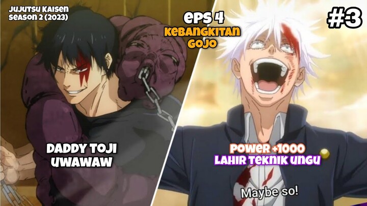 REMATCH GOJO VS TOJI, GOJO BANGKIT DARI KEMATIANNYA - ALUR CERITA JUJUTSU KAISEN S2