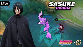 SASUKE UCHIHA as Hanzo in Mobile Legends 😲 BORUTO x MLBB