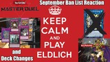 Yu-Gi-Oh! Master Duel September 2022 Ban List Reaction and Deck List Changes