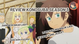 Review Isekai Komedi Terbaik Season 3 || Kono subarashii sekai ni shukufuku wo!