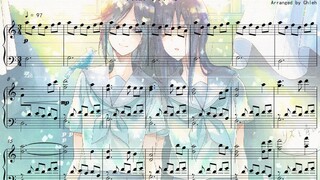 "Piano Inventory Issue 8" Liz and the Blue Bird Interlude - girls, dance, staircase (with score)