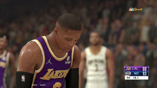 LAKERS VS PELICANS I FULL GAME HIGHLIGHTS I NBA Regular Season I March 27, 2022 I NBA2K22