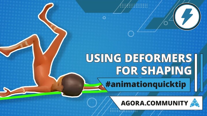 ⚡ Use Deformers For Shaping | Animation Quicktip