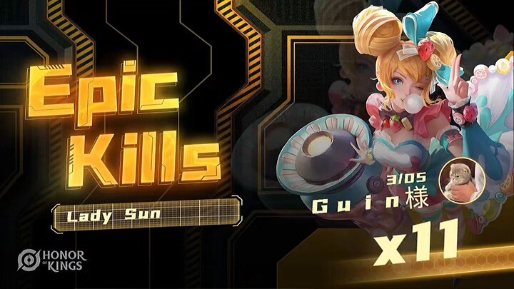 11 ENEMY DOWN USING MOBILE LEGEND VERSION OF LAYLA