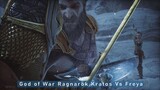 God of War Ragnarök Kratos Vs Freya