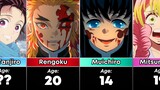 Age Comparison of Demon Slayer Characters