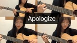 A guitar-version cover of "Apologize" by OneRepublic